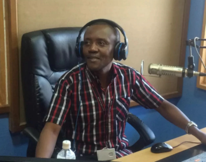 Maina Kageni's reaction after Diamond mentioned him in his new song