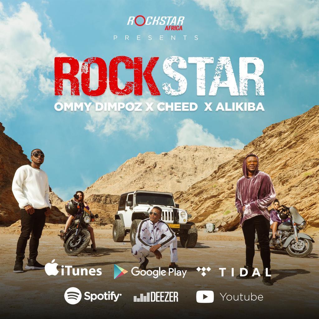Rockstar by Ommy Dimpoz,Alikiba and Cheed
