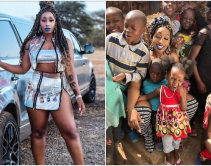 Singer Victoria Kimani slammed for going for charity dressed 'as a stripper'