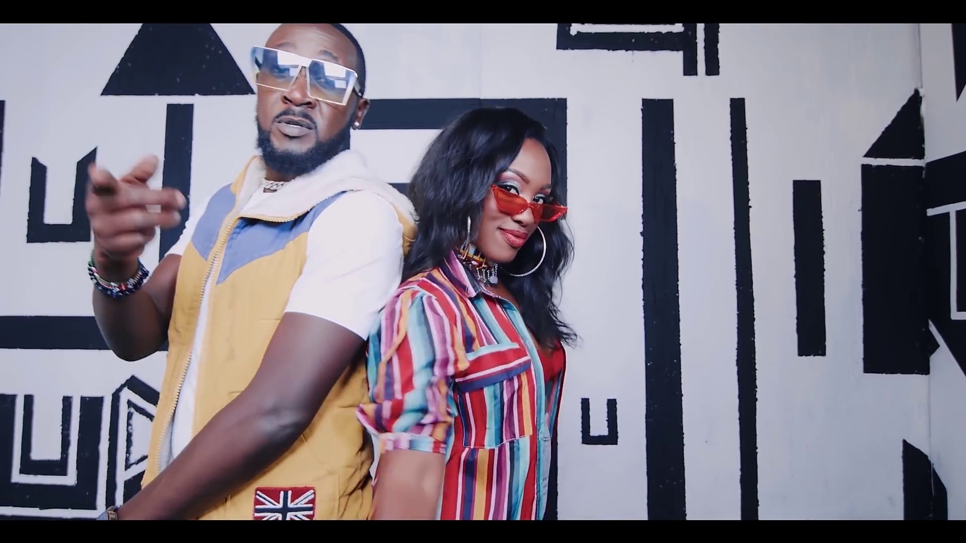 Big Pin and Mayonde in 'Juu' song video
