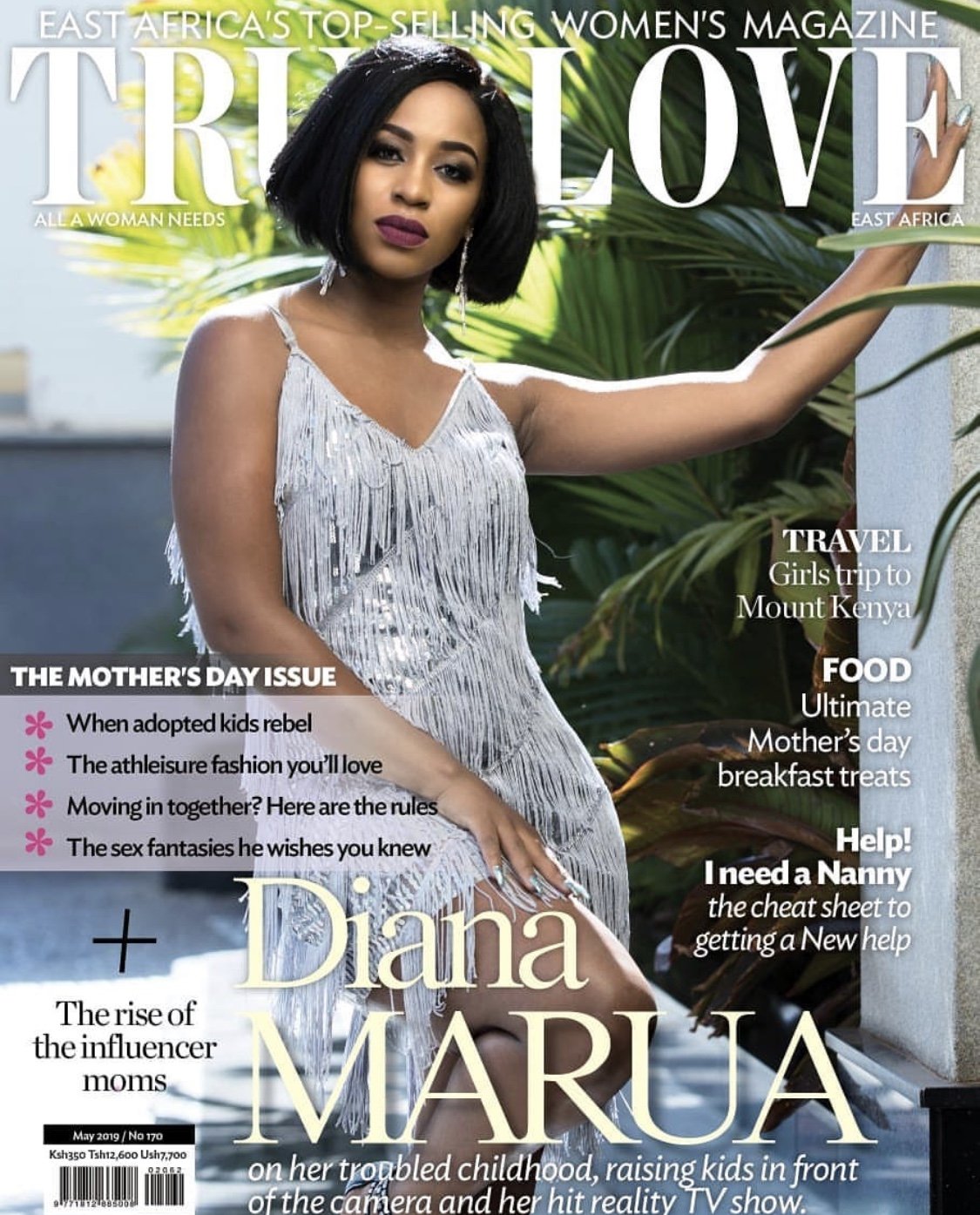 Bahati’s hot wife, Diana Marua graces cover of True Love magazine!