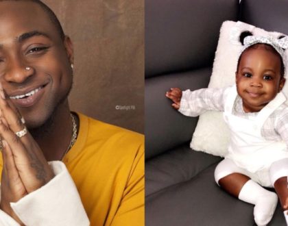 Davido´s adorable Princess, Hailey Adeleke takes her daddy by surprise as she turns 2 years old