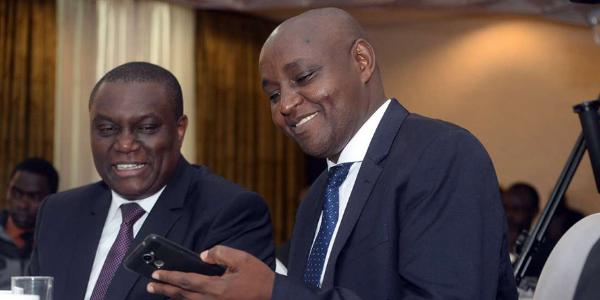 Co-operative Bank's Arthur Muchangi and Moses Gitau