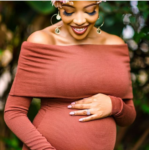 Kambua finally pregnant after seven years of trying(photo)