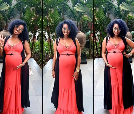 Sarah Hassan finally reapers 3 months after giving birth(photo)
