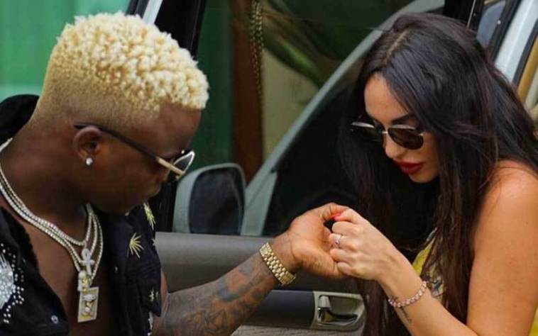 Harmonize sends the Internet into a frenzy after tattoing Italian girlfriend´s name on his arm