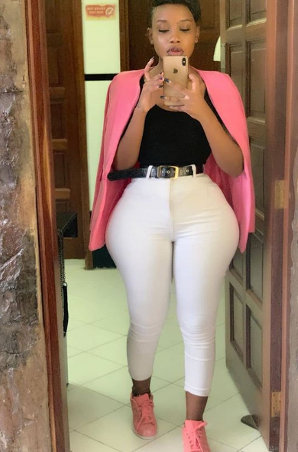 Extra Curvy socialite Posh Queen leaves MPs mesmerized after visiting parliament(photos) 