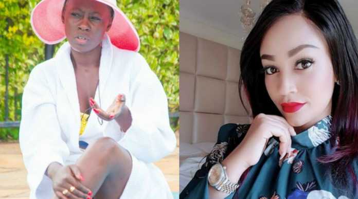 Akothee breathes fire on Diamond´s side chick in defense of Zari