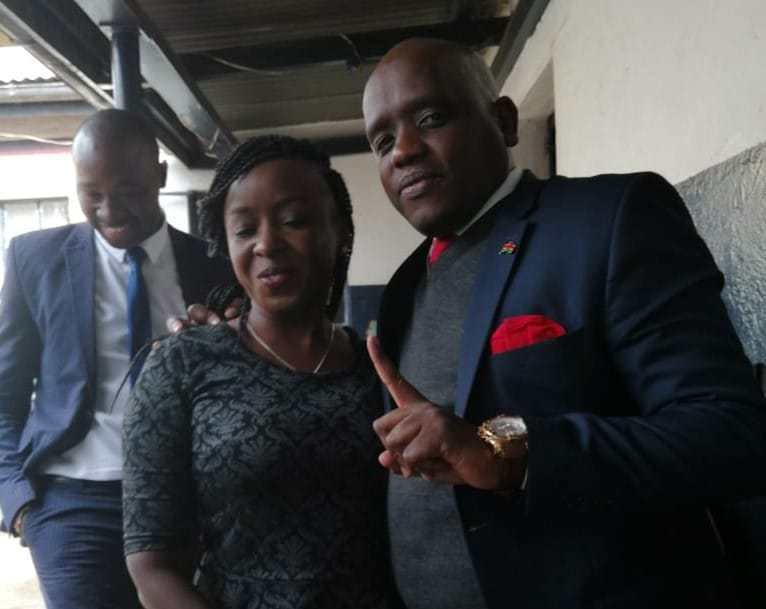 Best friends! Jacque Maribe and Itumbi spotted together at invites only party(photos)