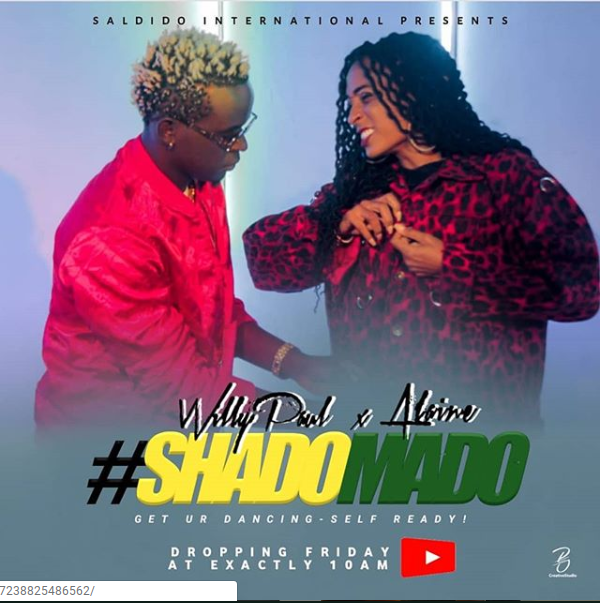 Well played! Alaine and Willy Paul made public stunt just for their new song release