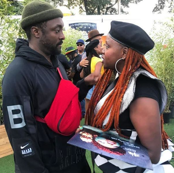 Photos: Muthoni Drummer Queen shares stage with world superstars Black Eyed Peas and David Guetta