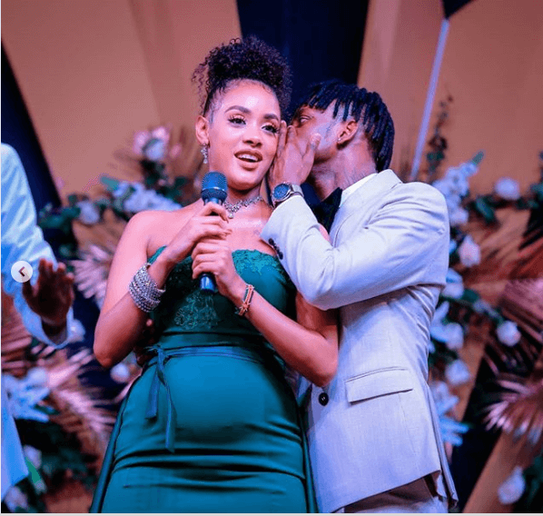 Tanasha explains how she managed to hide her baby bump for so long