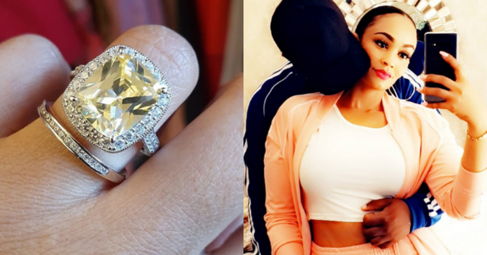 Like a Queen! King Bae puts a ring on it and gives Zari a mansion in her name [details]