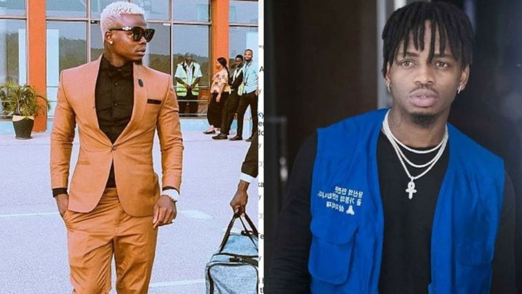 Diamond speaks for the first following feud with Harmonize [interview]