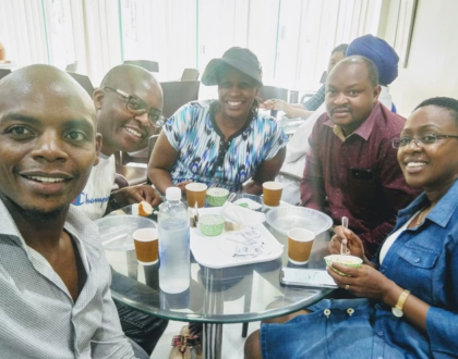 Jimmy Gait visited by Sabina Chege in India where he's undergoing treatment 