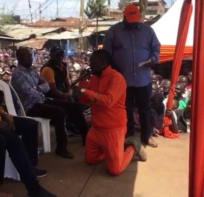 Kriss Darling finally explains why he had to kneel when addressing Baba 
