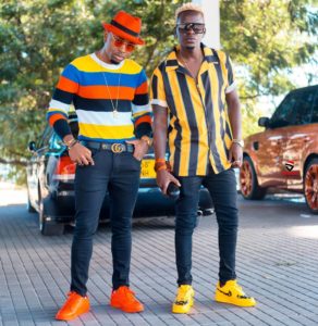 Ommy Dimpoz and Willy Paul