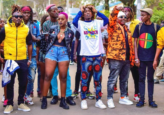Femi One has teamed up with Boondocks Gang, Mbithi and DJ Lyta on ‘Nyoko Nyoko’ and it’s too lit (Video)