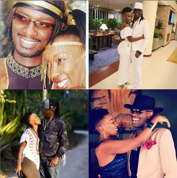 Aww! “My ride or Die” Wahu and Nameless splash each other with buckets of love on their 14th wedding anniversary [photos]