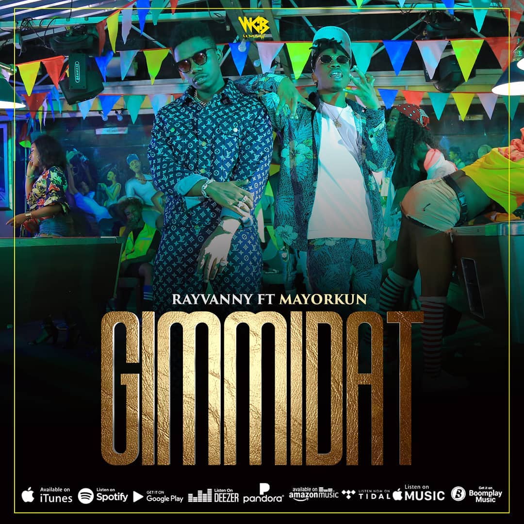 Rayvanny Features Mayorkun of Nigeria in new jam ‘GimmiDat” and its a banger