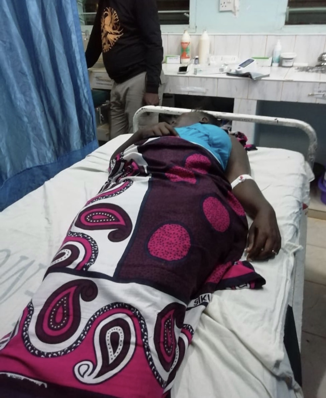 Nyota Ndogo rushed to hospital by her son after short illness