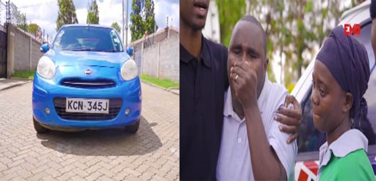 Tear-jerking event as The Bahatis gift Denno his own car [video]