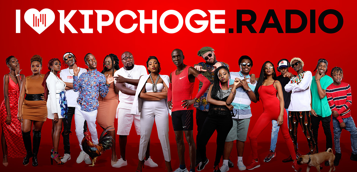 ¨All systems go in celebration of his milestone¨ NRG radio re-brands to 'Kipchoge Radio' to honor the world record holder