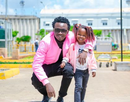 ¨You mean Alot to me¨ Bahati emotionally expresses his undying love for daughter, Mueni Bahati