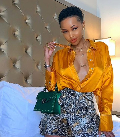 Huddah Monroe´s reaction after her mum calls her out for misleading women