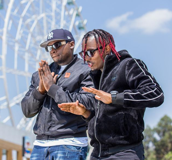 Khaligraph Jones and Hopekid; they have a new jam titled Testimony.