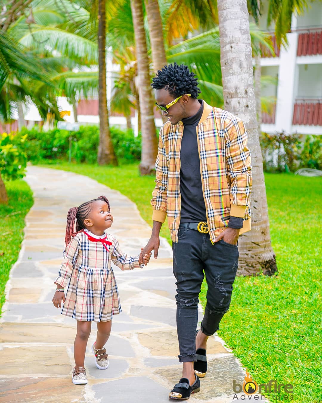 Adorable! Bahati showers his daughter with love as she celebrates 4th birthday