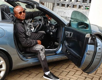 Police destroy Jalang'o's brand new Mercedes worth millions(photos)
