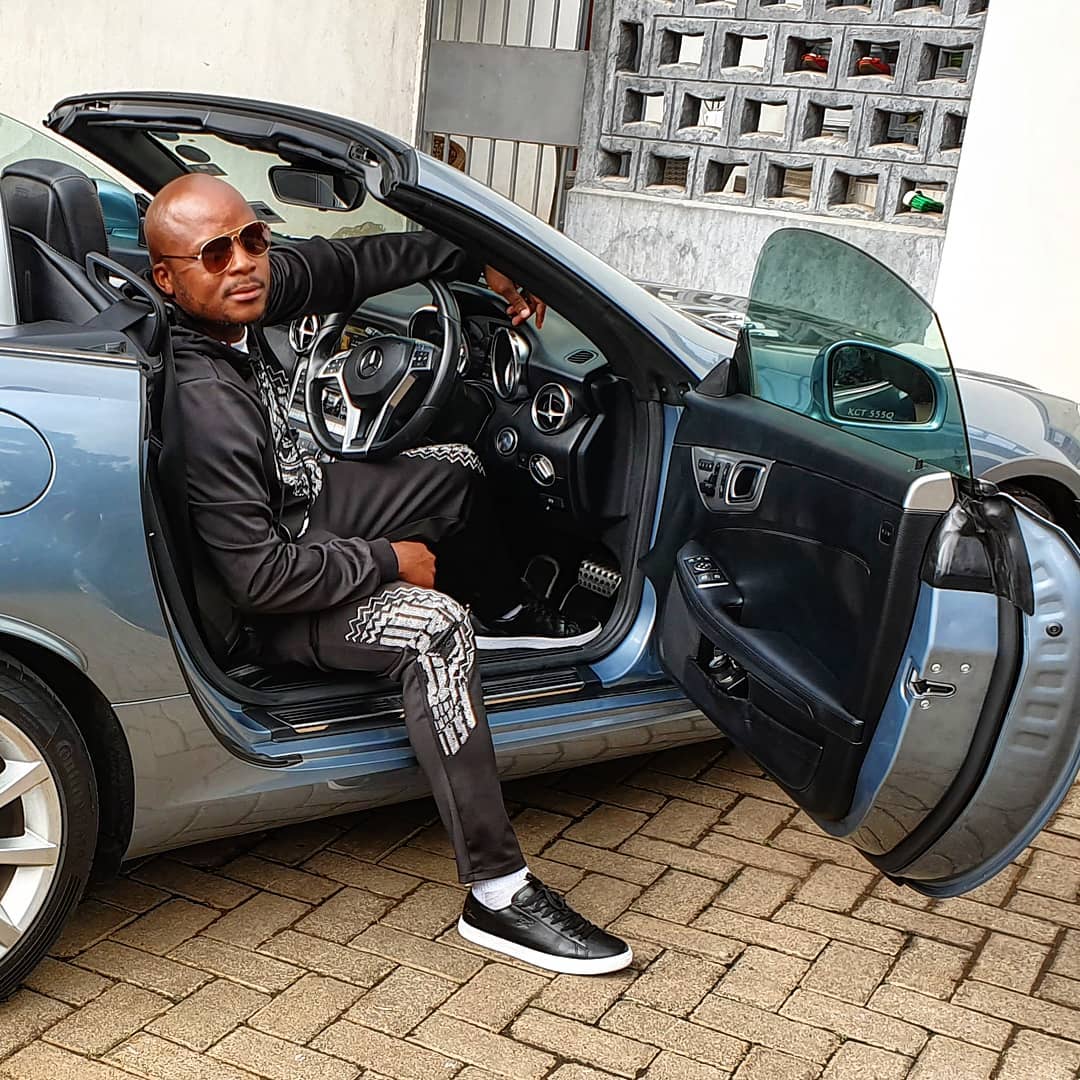 Police destroy Jalang’o’s brand new Mercedes worth millions(photos)