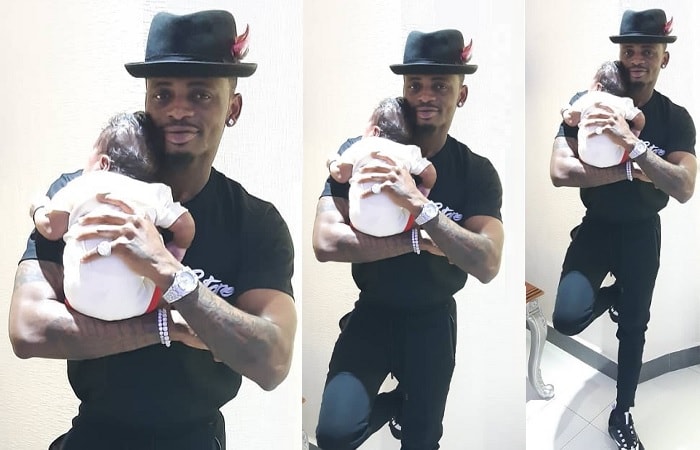 Awww! Diamond and his son engage in father-son bonding moments [screenshots]