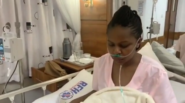 Video of Size 8 in hospital looking frail goes viral