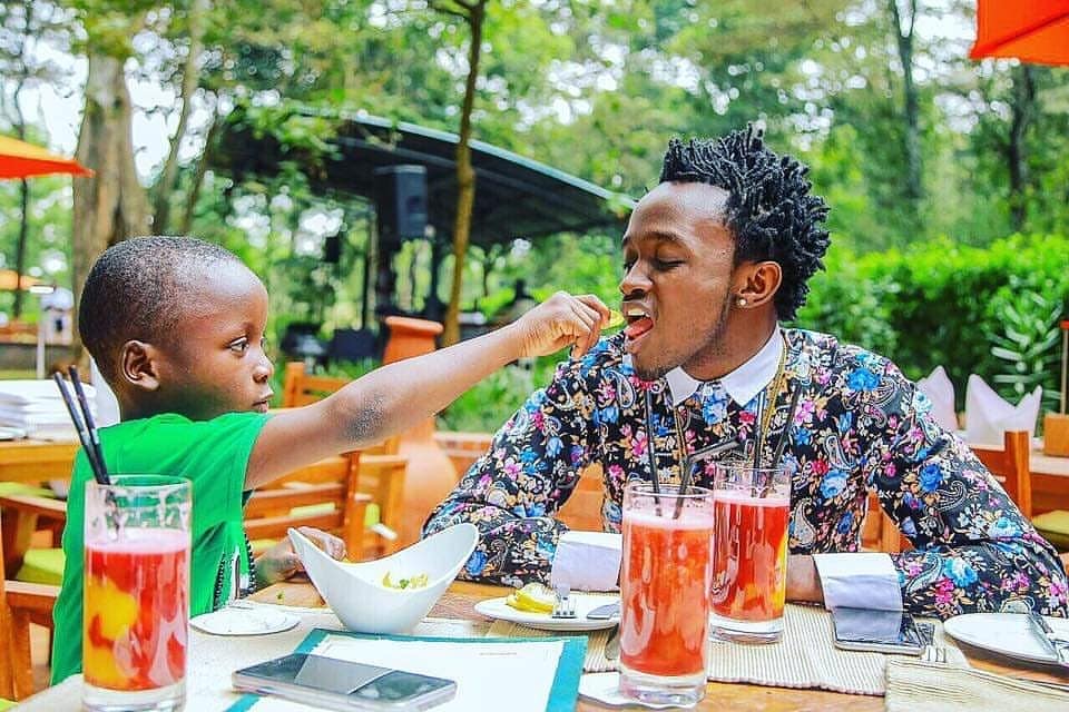Bahati’s moving letter to his eldest son as he turns a year older