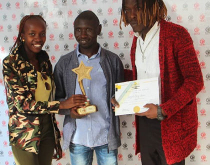 Stivo Simple Boy clinches first ever award, beats music bigwigs at their own game