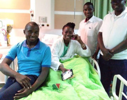 ¨Don´t get it twisted!¨ Akothee insists after her first baby daddy and lover, Jared visits her in hospital