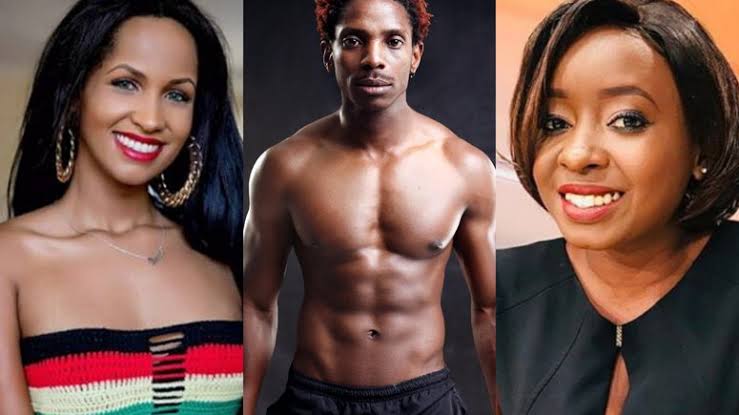 Retirement benefits! Eric Omondi gracefully hangs out with ex, Chantal and baby mama, Jacque [video]