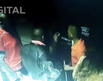 CCTV footage of Babu Owino shooting DJ Evolve emerges online