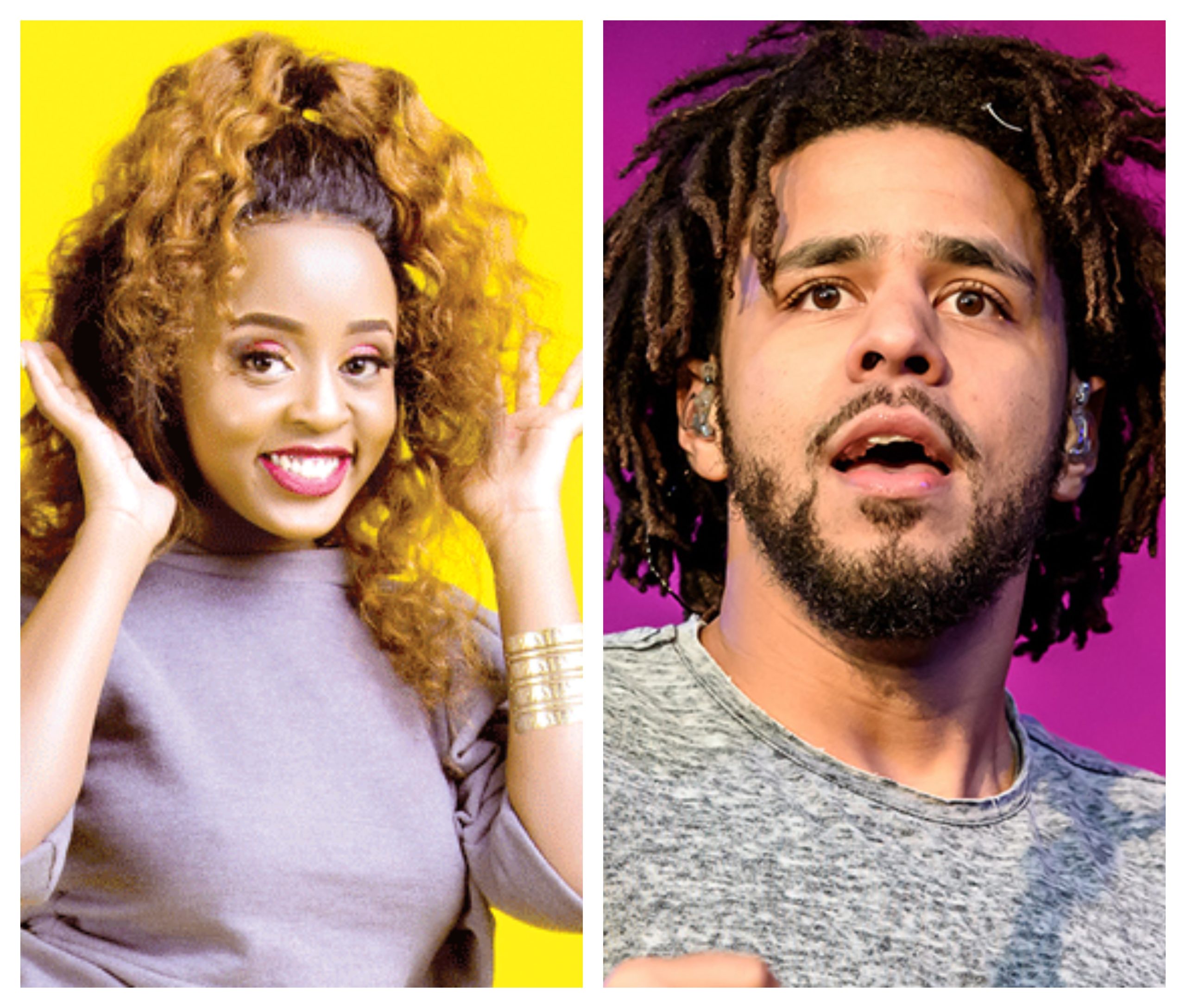 Nadia Mukami trolled for chasing clout, by using American rapper, J Cole as bait