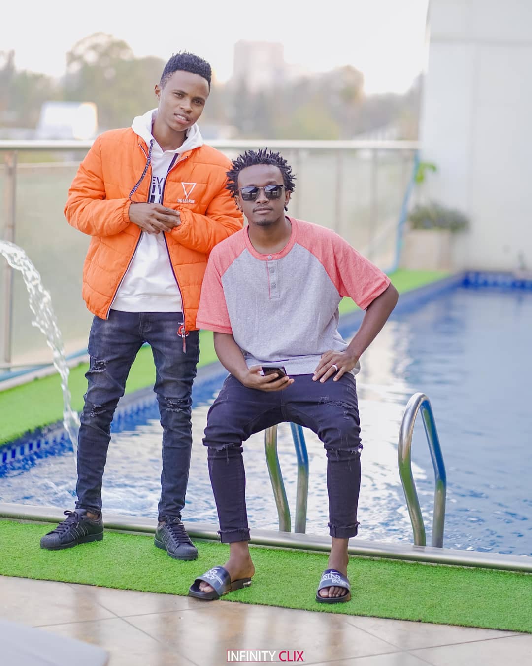 Bahati and Peter Blessing