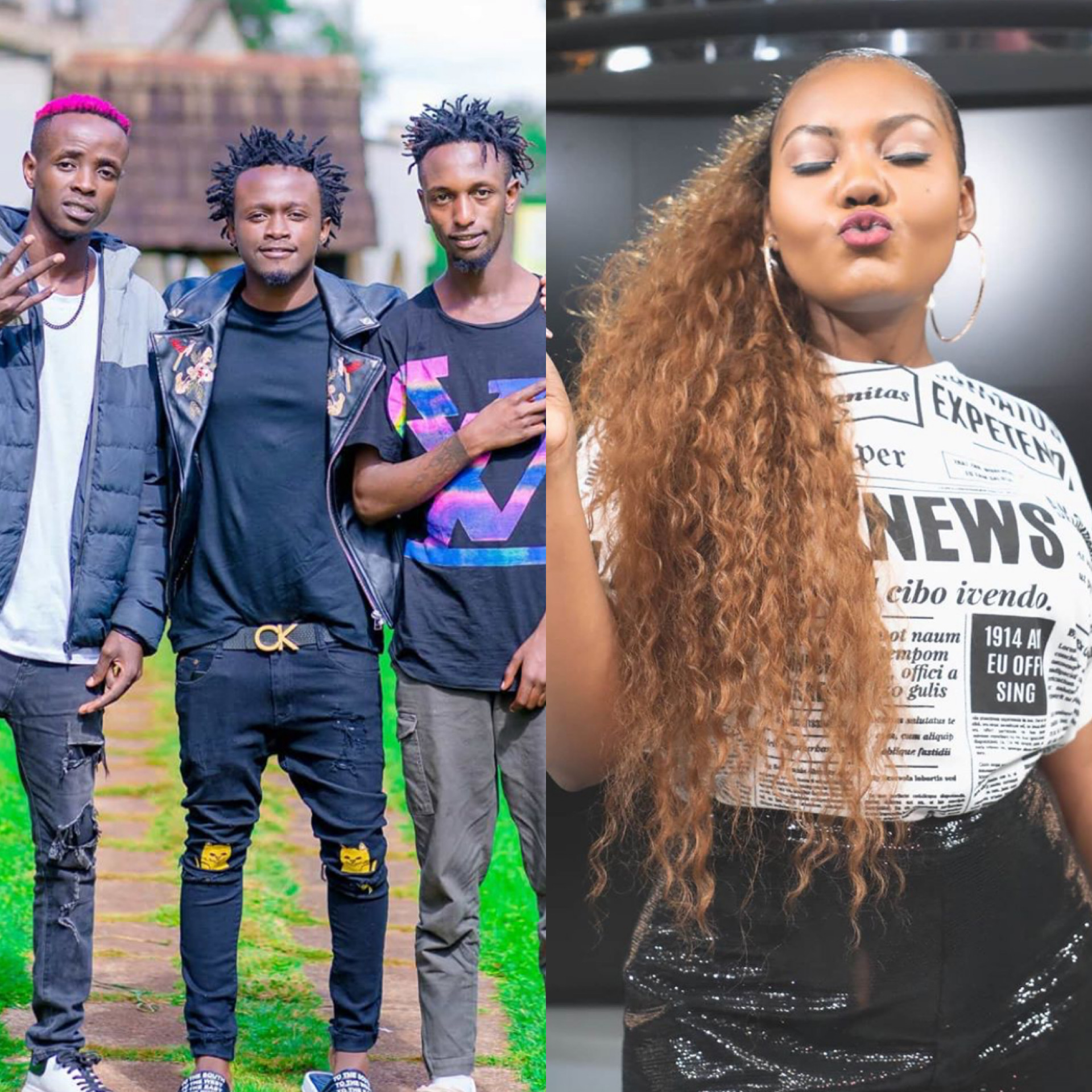 Nation FM’s radio presenter Cate Rira calls out Bahati for producing mediocre song!