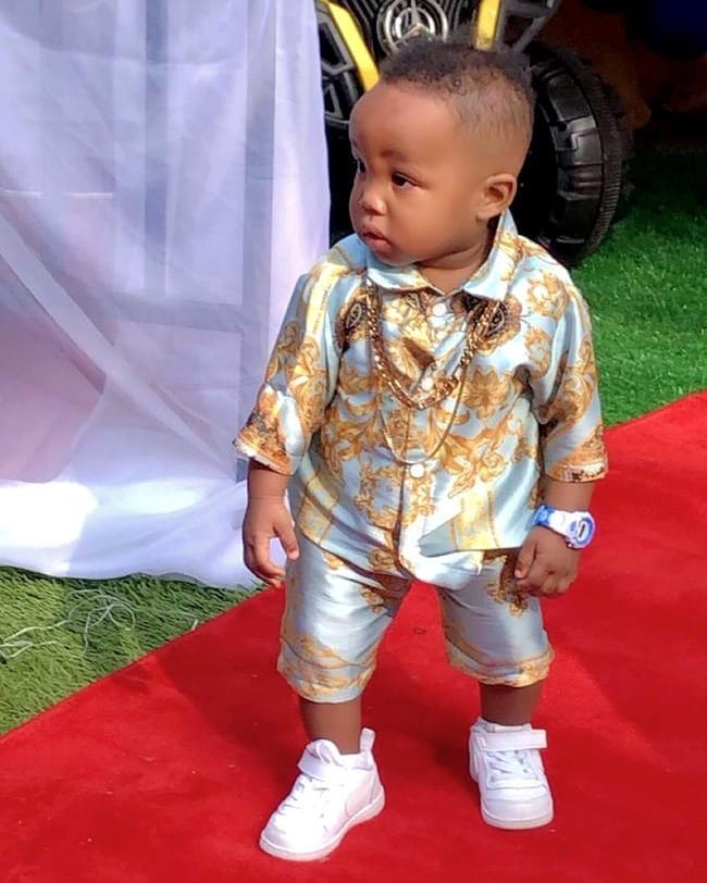 Bridget Achieng baby daddy gift to his son as he turns 1 year,  proves he is not a dead beat dad