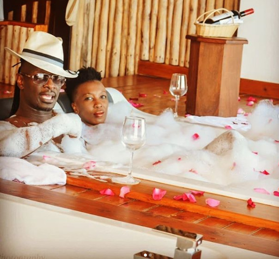Wahu and Nameless leave Kenyans tripping in recent Jacuzzi snap