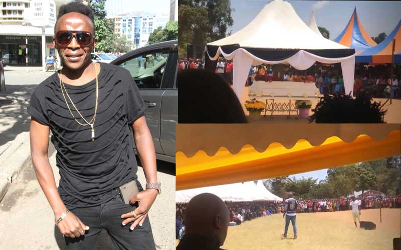 If it was a weekend, most artistes would have shown up – Daddy Owen explains low turn up at Papa Dennis´ burial