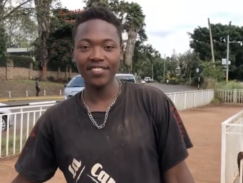 Meet Georgy the street boy who can sing better than half of Gengetone artists making noise on our radios!