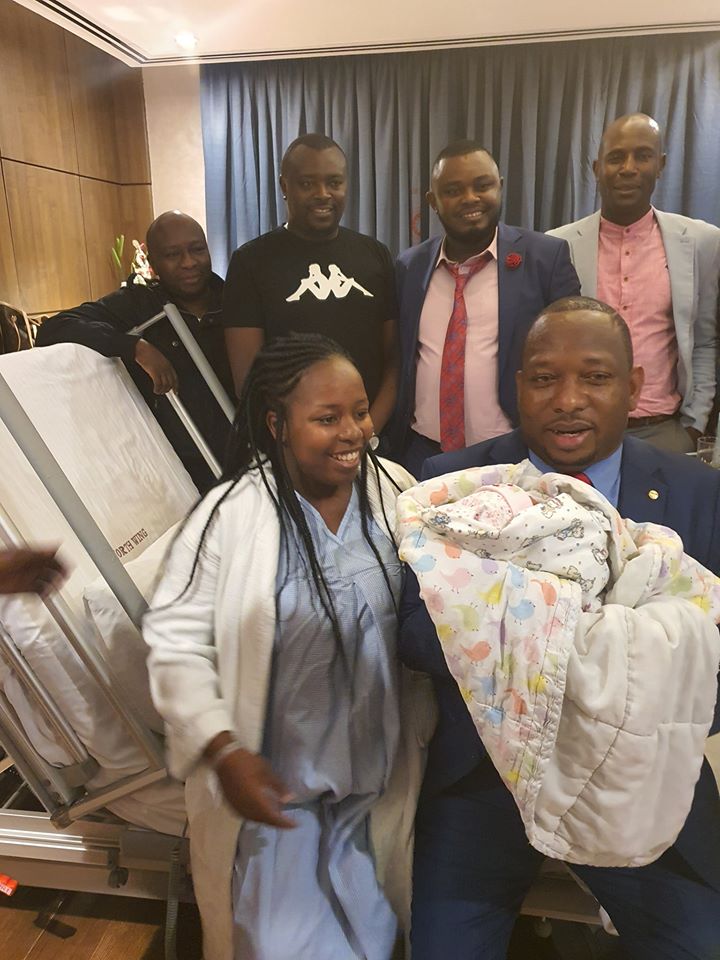 Politician Mike Sonko breaks to tears after welcoming second granddaughter (Photos)