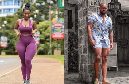 Couple goals? Corazon Kwamboka and Frankie Just Gym It take their month old baby for a vacation (Photos)