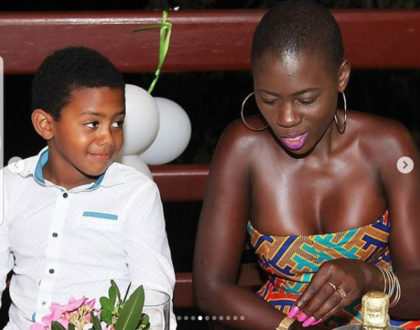 "The son I sneaked into Switzerland illegally to try fight and for..." Akothee's long, emotional letter to eldest son as he turns 11